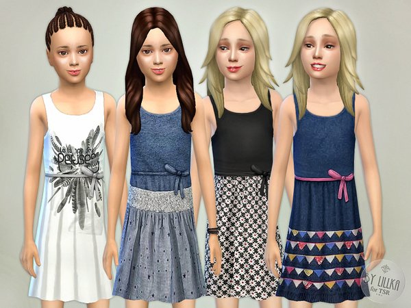Sims 4 Designer Dresses Collection P06 by lillka at TSR