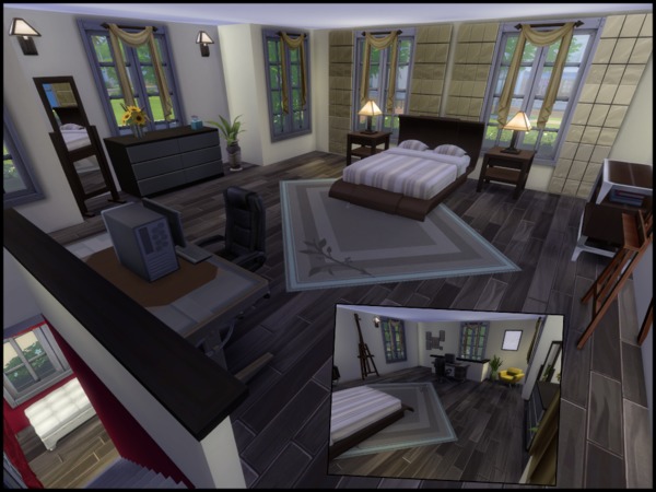 Sims 4 Cozy Gable by sparky at TSR