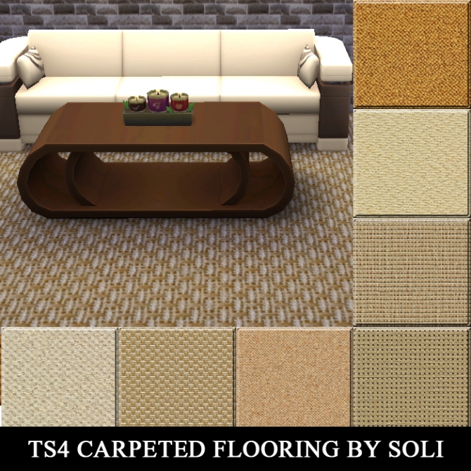 Carpeted flooring at Soli Sims 4 » Sims 4 Updates
