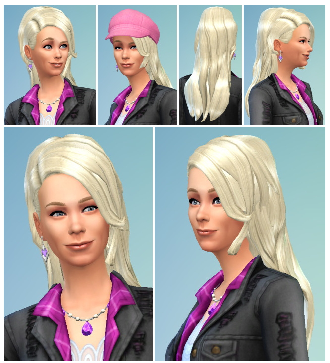 Sims 4 Jazz Hair females at Birksches Sims Blog