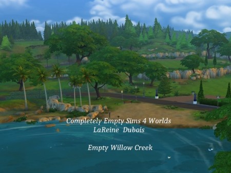 custom empty world sims 3