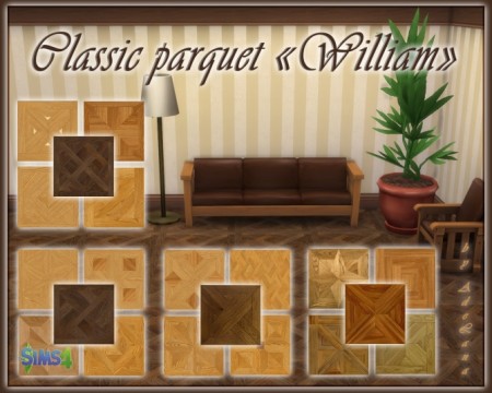 William Classic parquet by AdeLanaSP at Mod The Sims