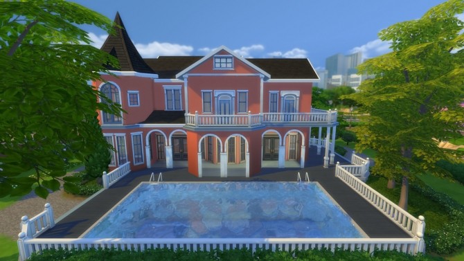 Sims 4 Rosebacken villa at DeSims4