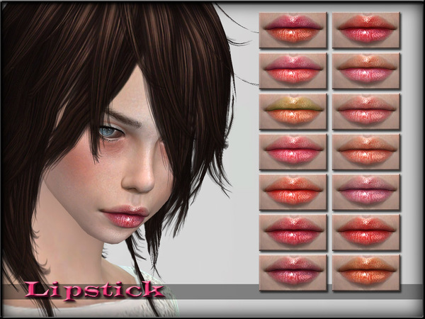 Sims 4 Lips Set 19 by ShojoAngel at TSR