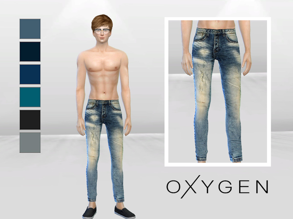 Sims 4 Quick Fade Denim Jeans by McLayneSims at TSR