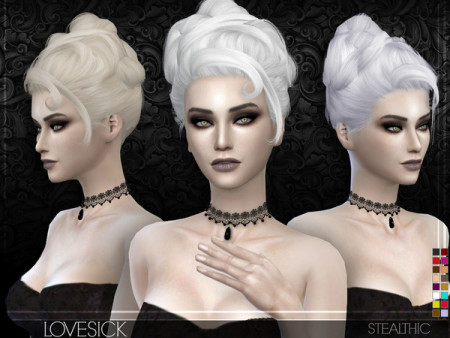 Lovesick Female Hair by Stealthic at TSR