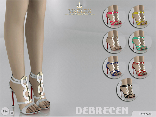 Sims 4 Madlen Debrecen Shoes by MJ95 at TSR