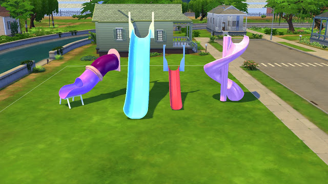 Sims 4 Joyful Kids Playground Set at Sanjana sims