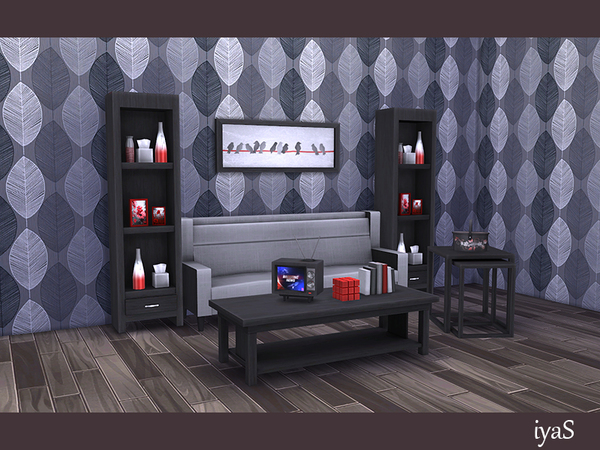 Sims 4 Gallio Living Room by Soloriya at TSR