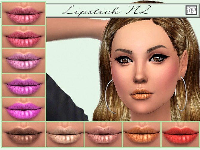 Sims 4 MP Lipstick N2 at BTB Sims – MartyP