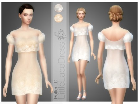 Little Lace Dress 05 by Pollen_D at TSR