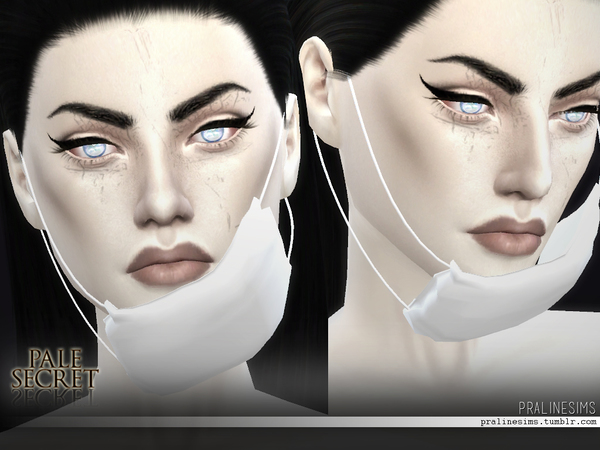 Sims 4 Metamorphosis Eyeshadow PALE SECRET N18 by Pralinesims at TSR