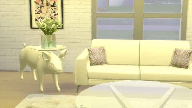 Pig Side Table By Moooi At Meinkatz Creations Sims 4 Updates