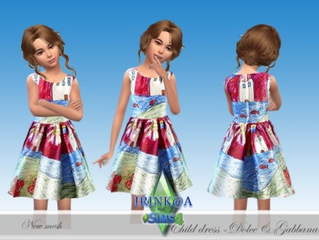 Child dress by Irishkakic at TSR