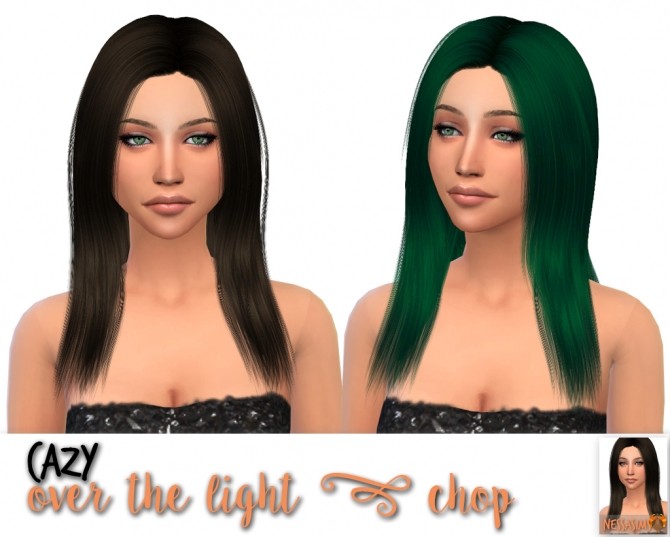 Sims 4 B fly 168 chop + cazy marion and over the light chop at Nessa Sims
