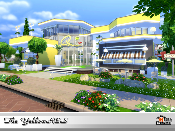 Sims 4 The Yellow RES by autaki at TSR