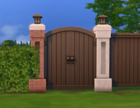 Stonework Fencepost by plasticbox at Mod The Sims » Sims 4 Updates