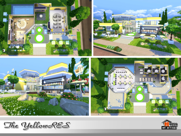 Sims 4 The Yellow RES by autaki at TSR