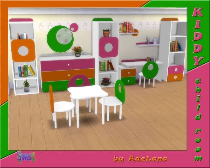 Sims 4 Kiddy Child room by AdeLanaSP at Mod The Sims