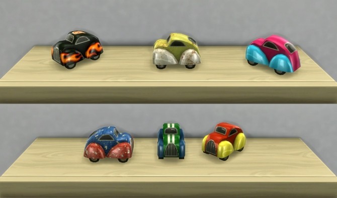 Sims 4 Playable Toy Cars by K9DB at Mod The Sims