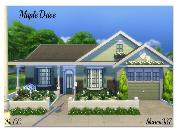 Sims 4 Maple Drive by sharon337 at TSR