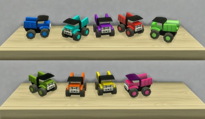 Sims 4 Playable Toy Cars by K9DB at Mod The Sims