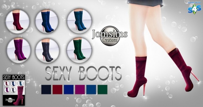 Sims 4 Boots at Jomsims Creations