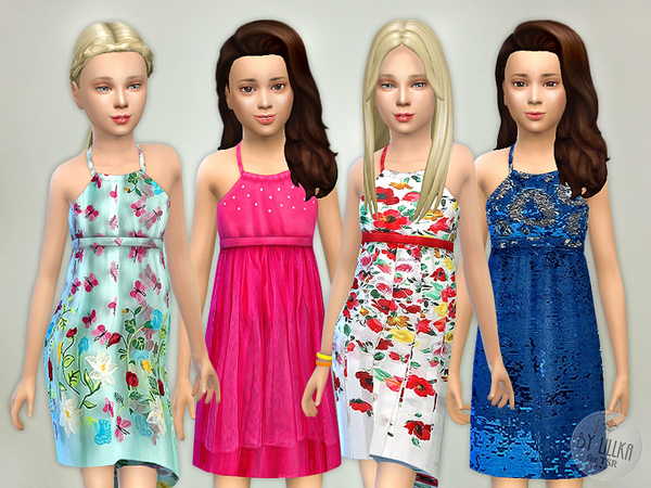 Sims 4 Designer Dresses Collection P07 by lillka at TSR