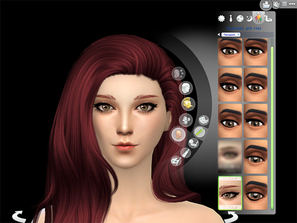 Sims 4 Eyeliner N1 by Bobur at TSR