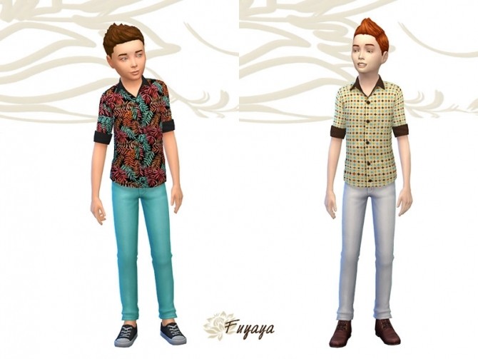 Sims 4 Teki shirts at Sims Artists