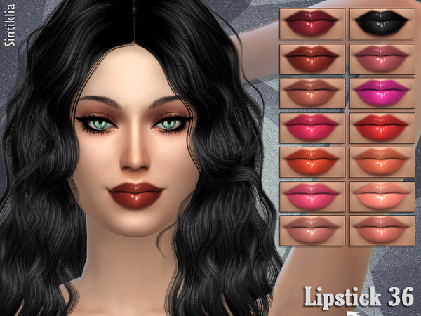 Sims 4 Lipstick 36 by Sintiklia at TSR