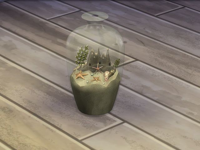 Sims 4 Coastal Paradise Vase & Glass by Kresten 22 at Sims Fans