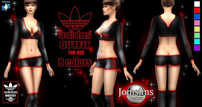 Sims 4 Sport outfit at Jomsims Creations