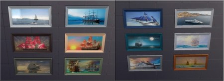 SHIPS Paintings at Sauris Sims4