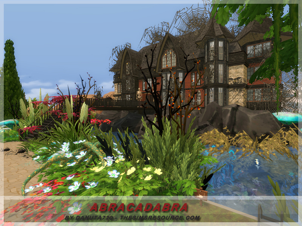 Sims 4 Abracadabra house by Danuta720 at TSR