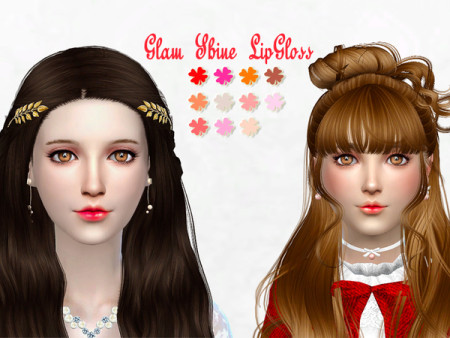 Glam Shine Lipgloss by SakuraPhan at TSR