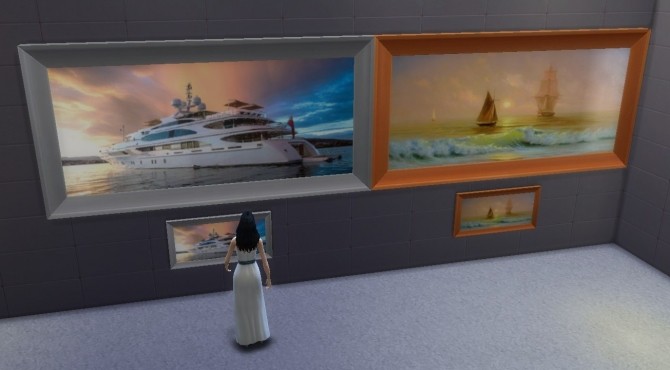 Sims 4 SHIPS Paintings at Sauris Sims4