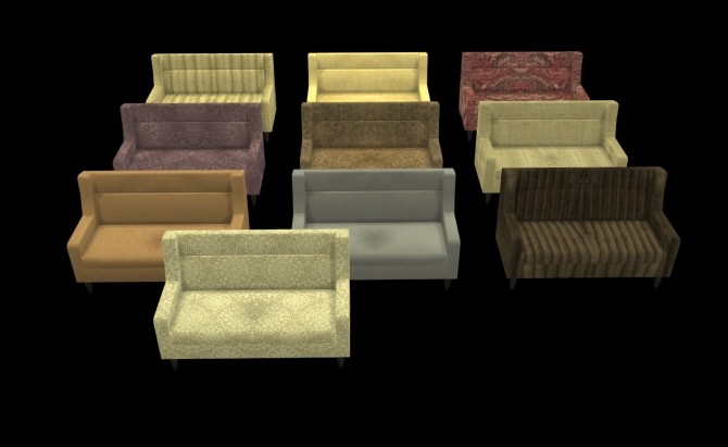 Sims 4 Furniture Recolors Set 5 by Ilona at My little The Sims 3 World