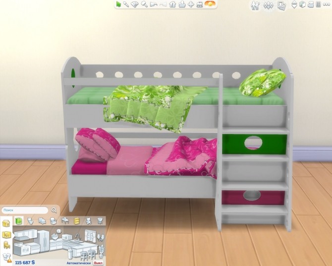 Sims 4 Kiddy DECoration child room by AdeLanaSP at Mod The Sims