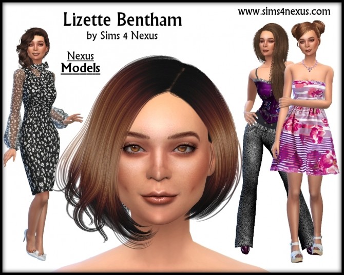 Sims 4 Lizette Bentham by Samantha Gump at Sims 4 Nexus