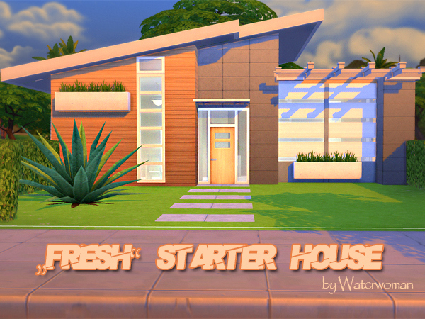 Sims 4 Fresh Starter by Waterwoman at Akisima
