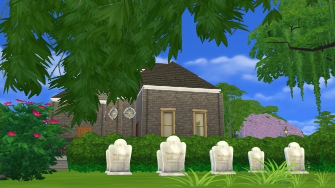 Sims 4 Goth Manor by Deontai at Mod The Sims