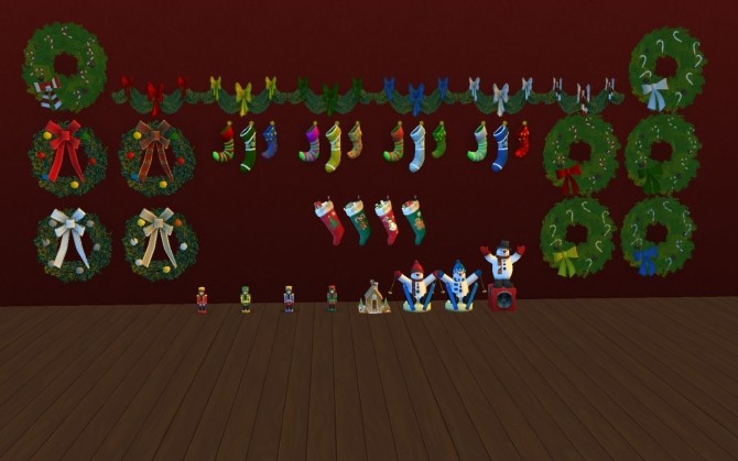 Sims 4 The Sims Christmas holiday pack by g1g2 at Mod The Sims