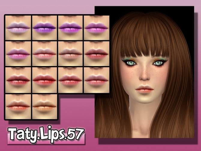 Sims 4 Lips 57 at Taty – Eámanë Palantír