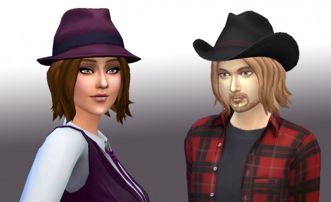 Sims 4 Muse Hair for Him and Her at My Stuff