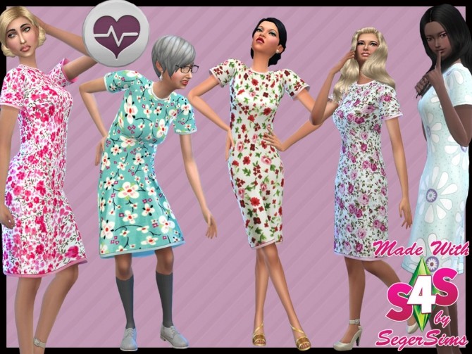 Sims 4 Hospital Gowns for Female and Male at Seger Sims