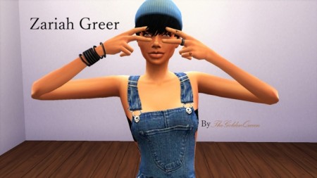 Zariah Greer by TheGoldenQueen at Mod The Sims