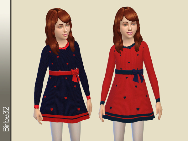 Sims 4 Lovely dress by Birba32 at TSR