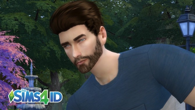 Sims 4 Average Beard by David Veiga at The Sims 4 ID