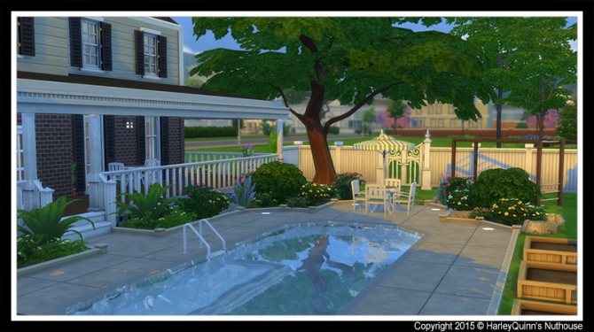 Fox Ridge Estate II at Harley Quinn’s Nuthouse » Sims 4 Updates